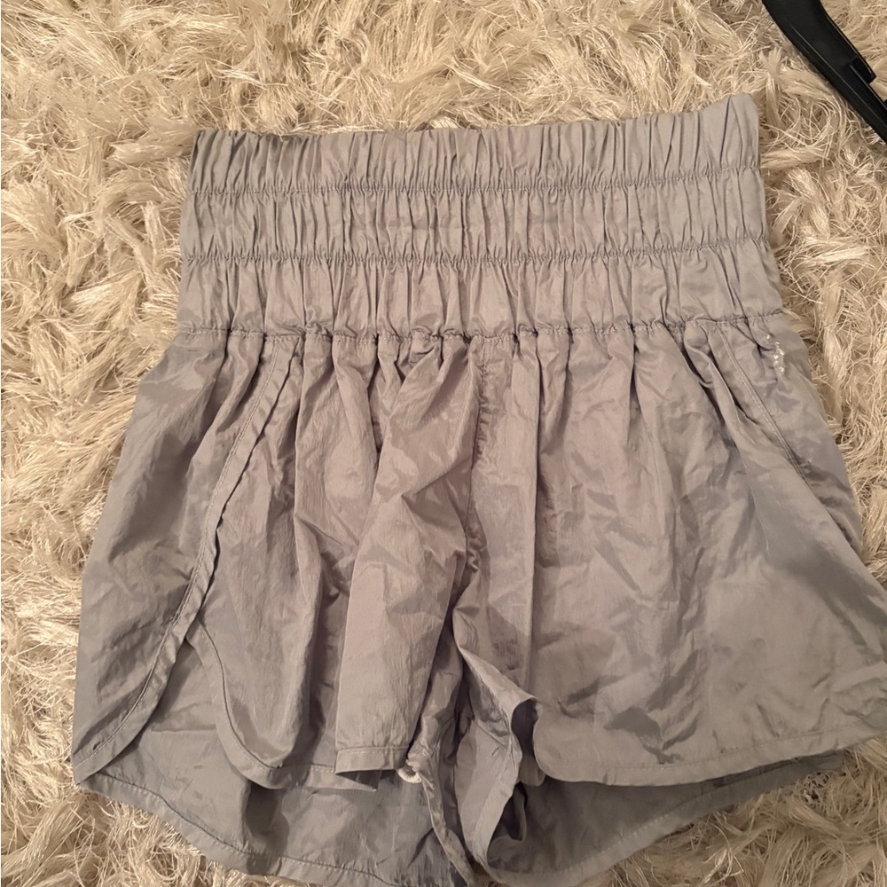 FP Movement by Free People High Waist Gray Shorts